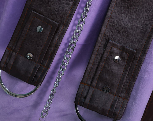 Love and Deepspace Costume Abysswalker Rafayel Nightwalker MC Black Adult Male Suit