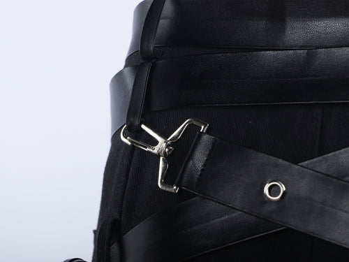 Love and Deepspace Costume Miss e Cosplay Black Adult Female Suit