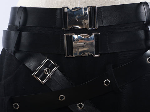 Love and Deepspace Costume Miss e Cosplay Black Adult Female Suit