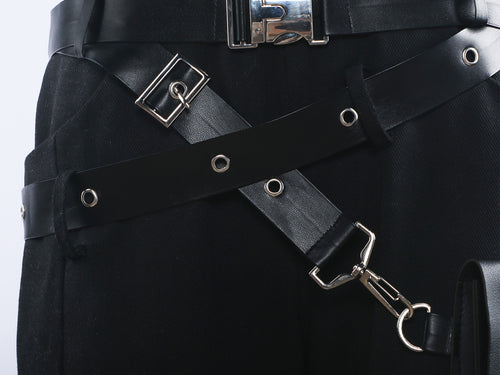 Love and Deepspace Costume Miss e Cosplay Black Adult Female Suit