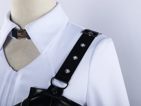 Love and Deepspace Costume Miss e Cosplay Black Adult Female Suit