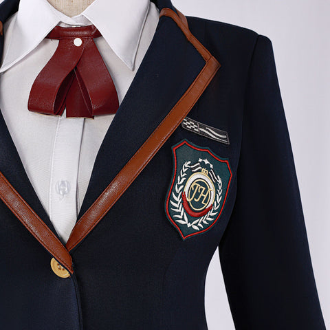 Love and Deepspace Costume Black School Uniform Cosplay Unisex Adult Male Female Suit