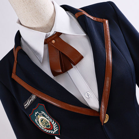 Love and Deepspace Costume Black School Uniform Cosplay Unisex Adult Male Female Suit