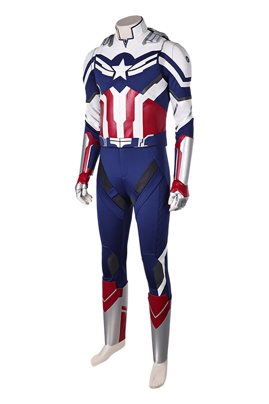 MV Rivals:Falcon Costume Sam Wilson Cosplay Outfits Halloween Costume