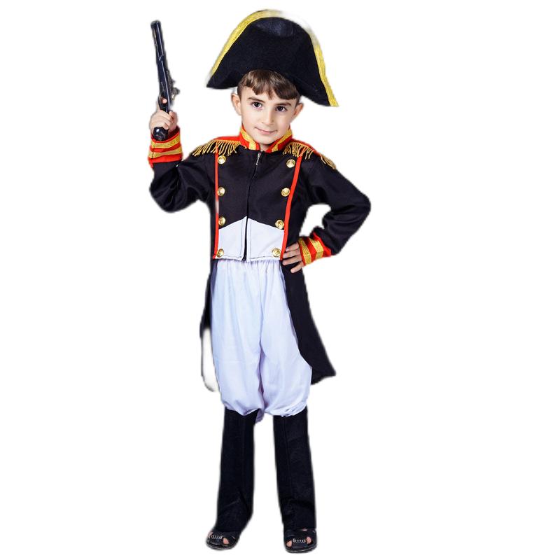 SeeCosplay Napoleon 2023 Kids Boys Cosplay Costume Carnival Halloween Suit BoysKidsCostume