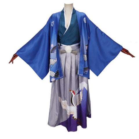 SeeCosplay Osamu Dazai Blue Kimono for Carnival Halloween Cosplay