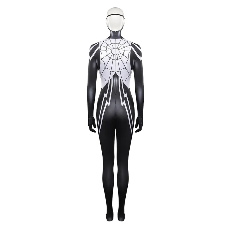 Spider:Woman Girls Spider Silk Cindy Moon Cosplay Spider Female Costume Adult Kids Clothes Outfits Halloween Carnival Suit