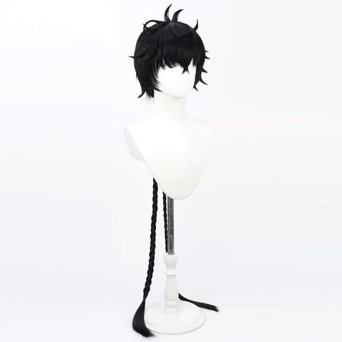 Wuthering Waves Costume Lingyang Rover Black Outfit Adult Male Halloween Carnival Suit