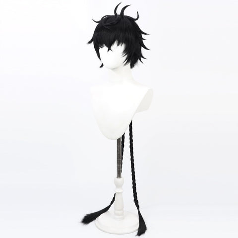 Wuthering Waves Costume Lingyang Rover Black Outfit Adult Male Halloween Carnival Suit