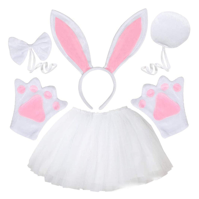 SeeCosplay Easter Rabbit Kids Girls Cosplay Tutu Dress Outfits Halloween Carnival Suit