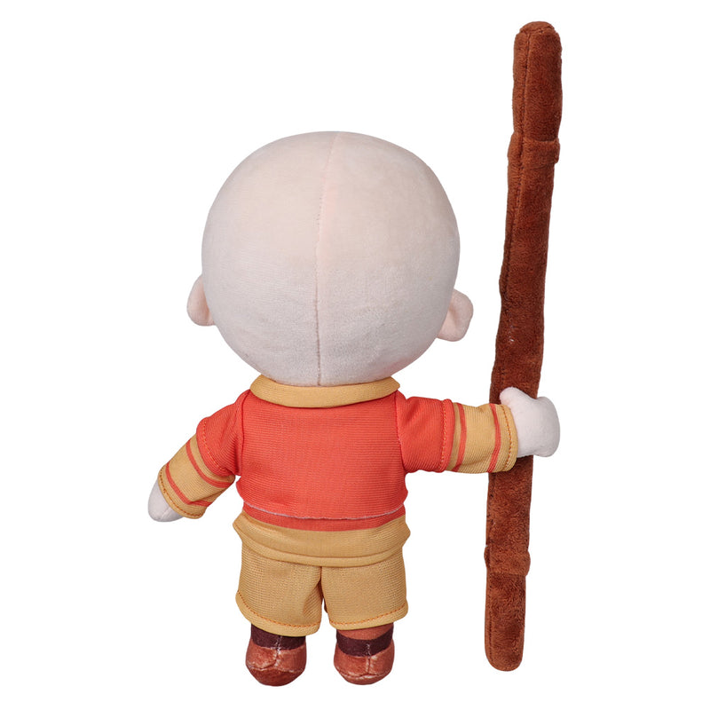 Aang Cosplay Plush Toys Cartoon Soft Stuffed Dolls Mascot Birthday Xmas Gift