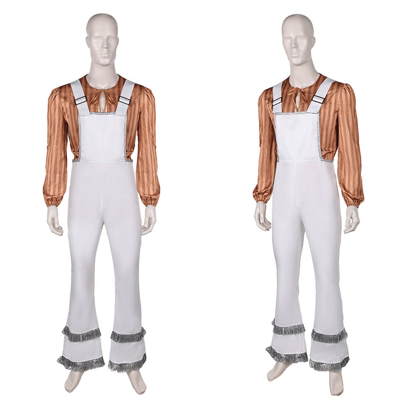 ABBA Retro Style Cosplay Costume Outfits Halloween Carnival Suit Bjorn Ulvaeus