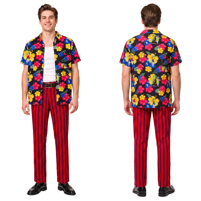Ace Ventura Jr Pet Detective  Cosplay Costume For Adult Man Female Halloween Costume