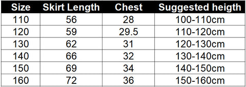 Zombies Addison  Cosplay Costume For Kids Female Halloween Costume