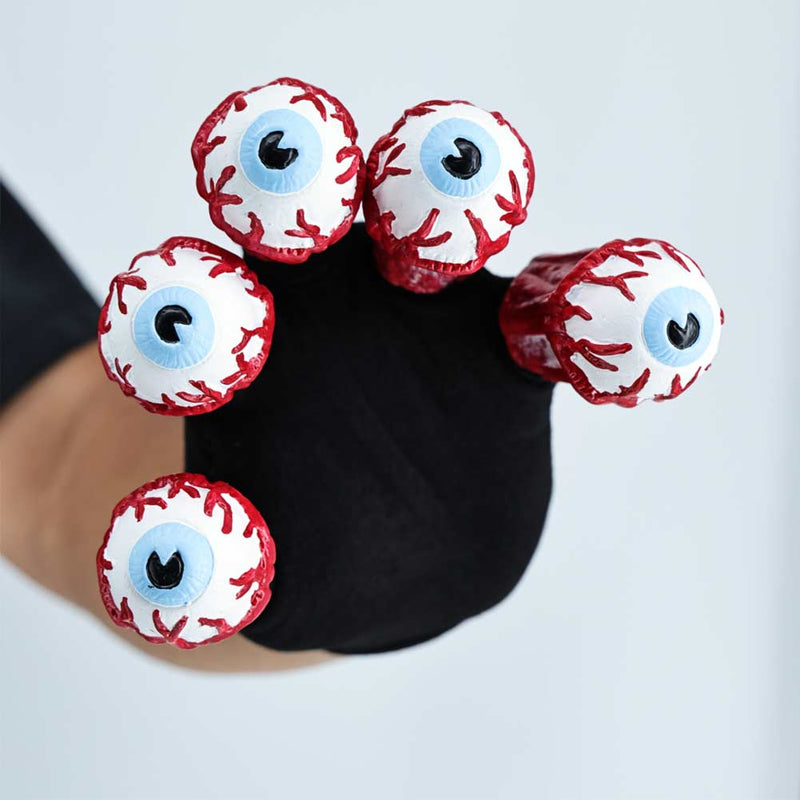 Adult Gloves with Eyeballs Halloween Horrible Eyeball Gloves Cosplay Costume