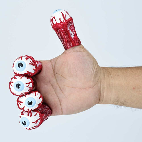 Adult Gloves with Eyeballs Halloween Horrible Eyeball Gloves Cosplay Costume