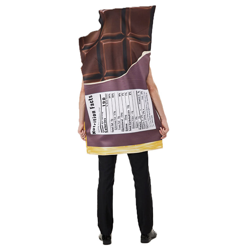 Cosplay Ration Bars Adult Peanut Butter Chocolate Bars Cosplay Costume Funny Perfomace ...