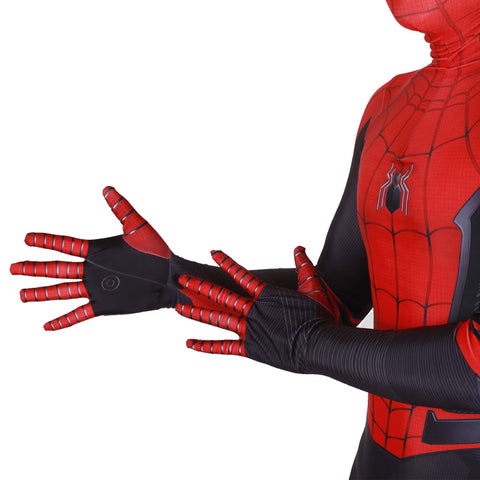 Adult's Spider-Man: Far From Home Peter Cosplay Costume Jumpsuit Mask Halloween
