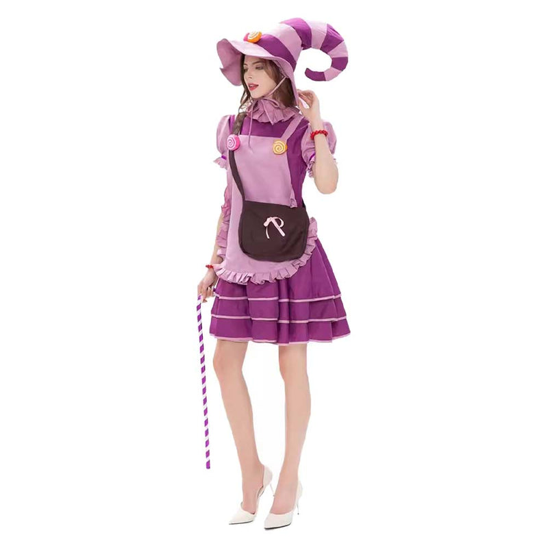 Adult Women‘s French maid Dress Cosplay Costume Outfits Halloween Carnival Suit