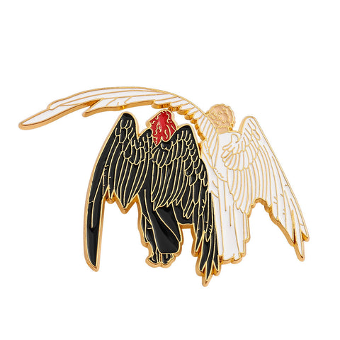 Angel And Devil Cosplay Brooch Halloween Carnival Costume Accessories Gifts