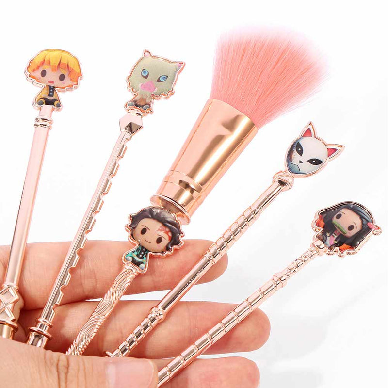 Anime Demon Slayer Cosplay Makeup Brushes Eyeshadow Eyebrow Cosmetic Brush Tools Toys Gifts