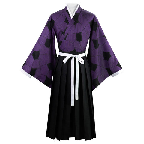 Anime Demon Slayer Kokushibo Cosplay Costume Outfits Halloween Carnival Suit