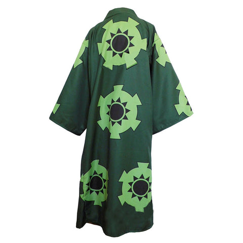Anime ONE PIECE Cospaly Cloak Long Print Robe Coat