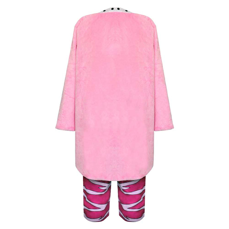 Anime One Piece Donquixote Doflamingo  Cosplay Costume Outfits Halloween Carnival Suit