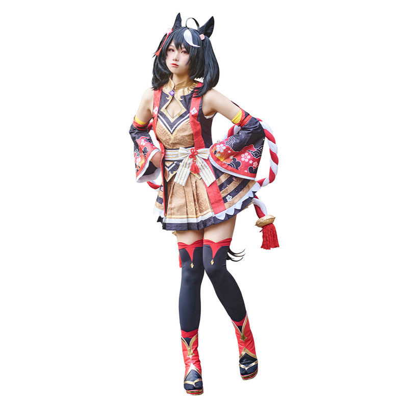 Anime Pretty Derby Kitasan Black Cosplay Costume Outfits Halloween Carnival Suit