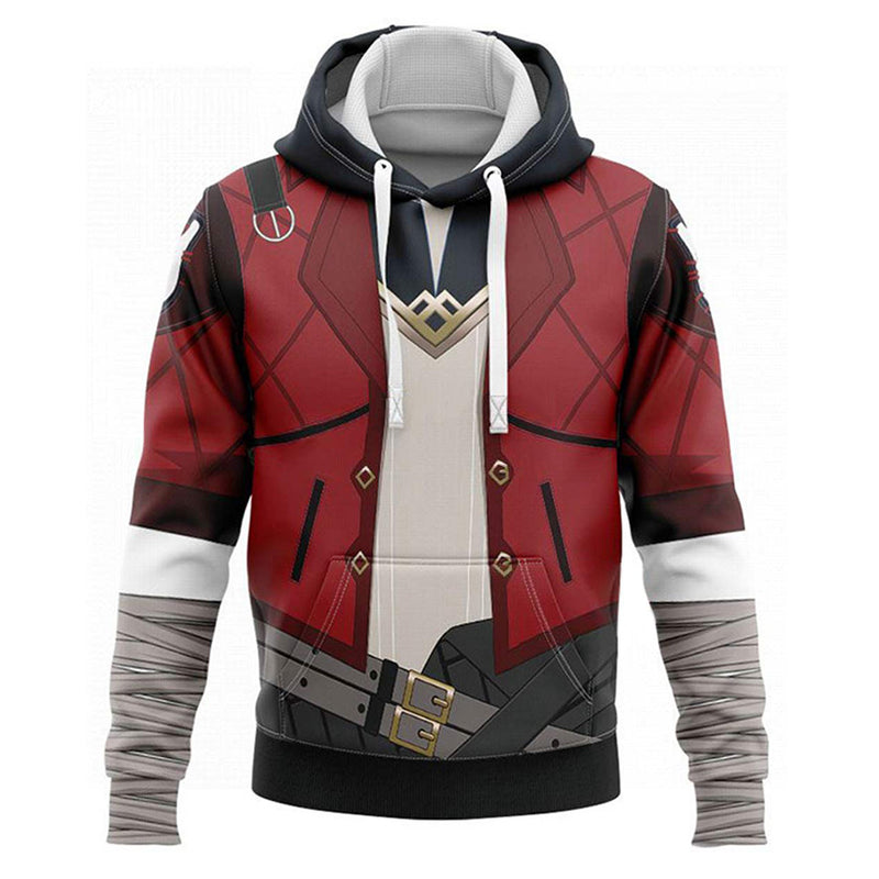 Arcane - LoL Vi Cosplay Hoodie 3D Printed Hooded Sweatshirt Men Women  Casual Streetwear Pullove