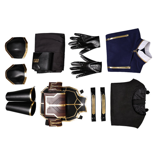 Arcane: League of Legends law enforcer Nolen McGrady Markus League of Legends Cosplay Costume Outfits Halloween Carnival Suit cosplay