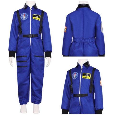 Astronaut Cosplay Costumes Men Women Space Suit Uniform Fantasia Halloween Carnival Party Disguise Clothes