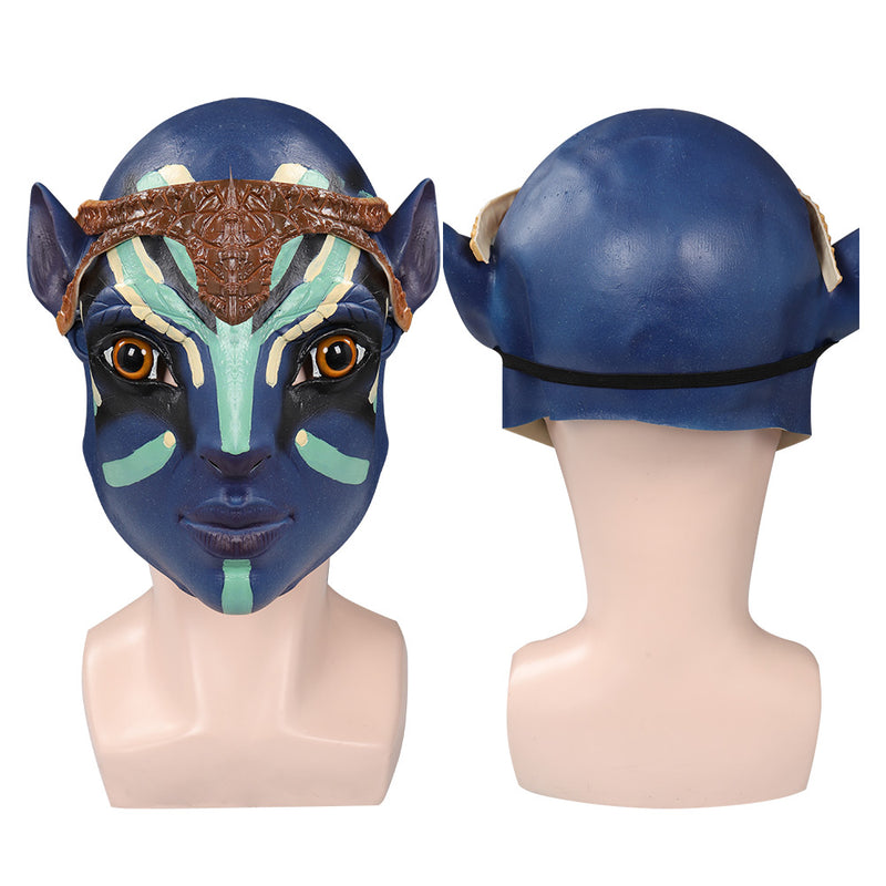 Avatar: The Way o f Water NALITHA Mask Cosplay Latex Masks Helmet Masquerade Halloween Party Costume Props