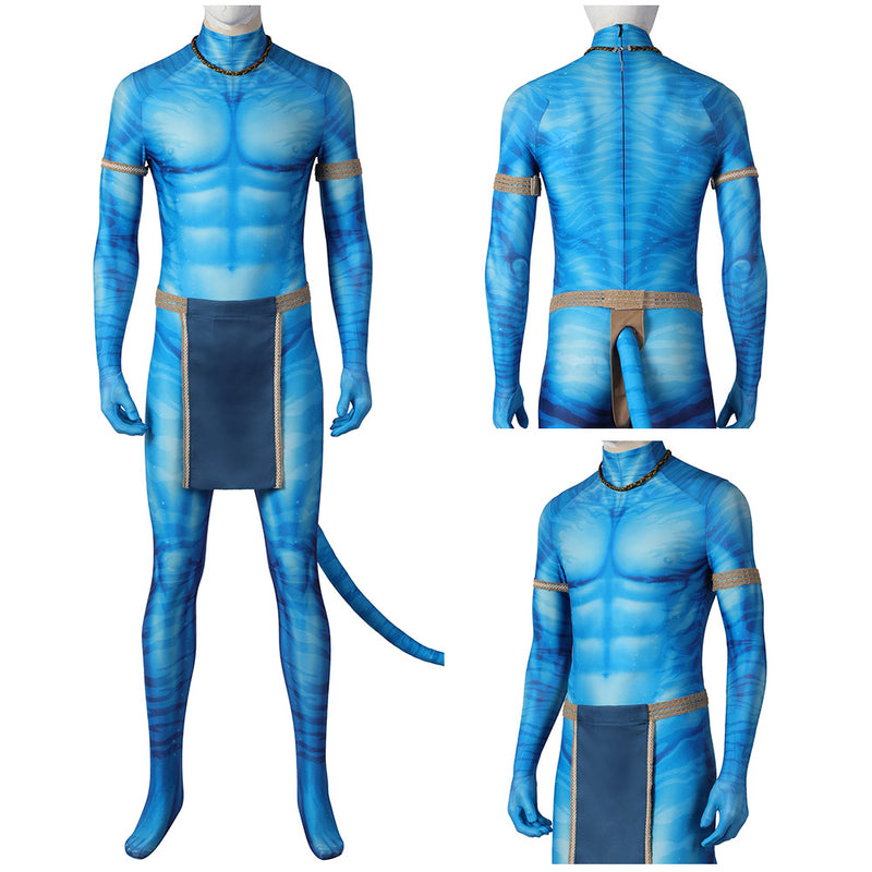 Avatar：The Way of Water Jake Sully Cosplay Costume Jumpsuit Outfits Halloween Carnival Suit