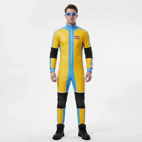 Dispatch Waterboy Cosplay Costume Junpsuit For Adult Man Halloween Costume