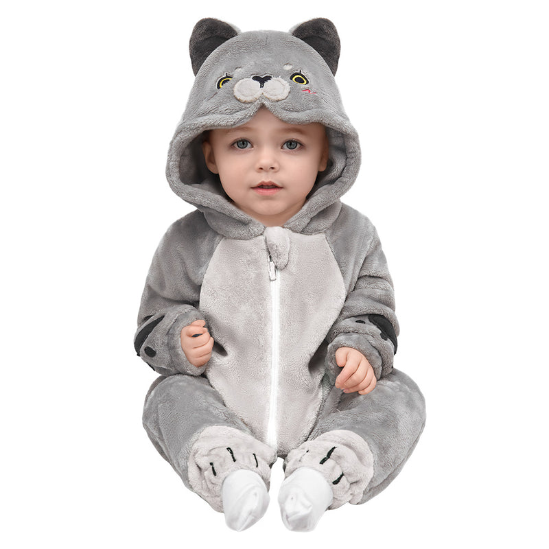 Baby‘s Cat jumpsuit - animal series onesie - OLAOLA Original design