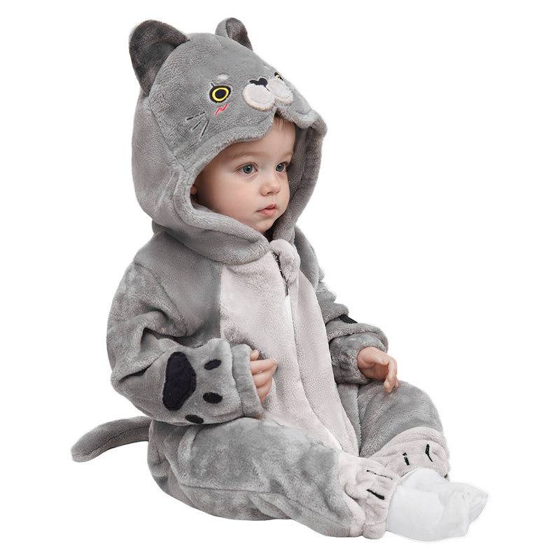 Baby‘s Cat jumpsuit - animal series onesie - OLAOLA Original design