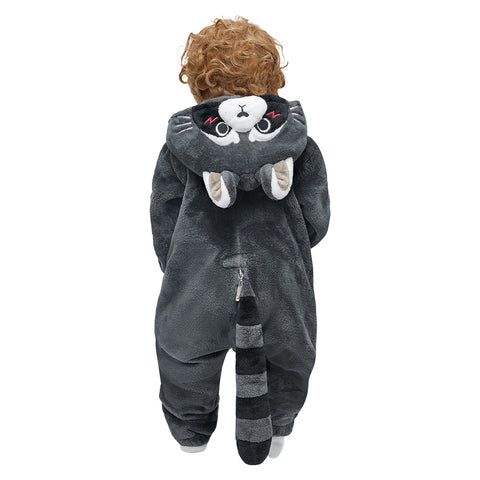 Baby‘s Raccoon jumpsuit - animal series onesie - OLAOLA Original design