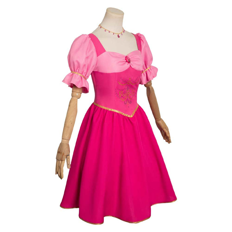 Barbie Cosplay Costume Outfits Halloween Carnival Suit pink dress cosplay Corinne