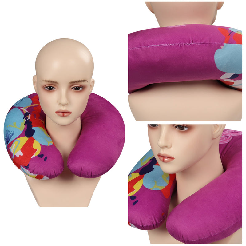 Barbie Cosplay U-shaped Pillow Plush Toys Cartoon Soft Stuffed Dolls Mascot Birthday Xmas Gift