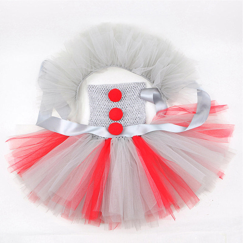 SeeCosplay Purim costumes Kids Girls Clown TuTu Dress Cosplay Costume Outfits Carnival Party Suit GirlKidsCostume