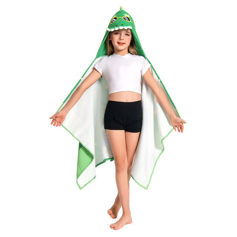 Beach Dinosaur Print - Children's Beach Towel Series - OLAOLA Original Design