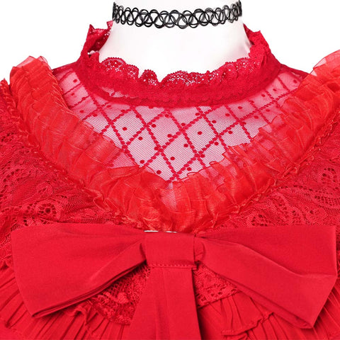 Beetlejuice Lydia Deetz Cosplay Costume For Adult Man Female Halloween Costume