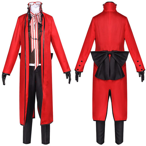 Black Butler Ronald Knox Cosplay Costume Outfits Halloween Carnival Suit