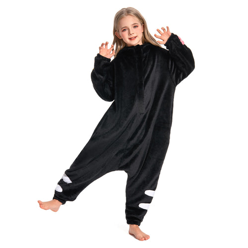 Black Cat - child animal series onesie - OLAOLA Original designr