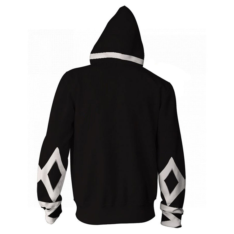 Bleach Kurosaki Ichigo Cosplay Hoodie 3D Printed Hooded Sweatshirt Men Women Casual Streetwear Pullover Zip Up Jacket Coat