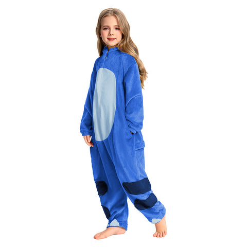 Blue Dinosaur - child animal series onesie - OLAOLA Original designr