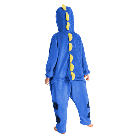 Blue Dinosaur - child animal series onesie - OLAOLA Original designr