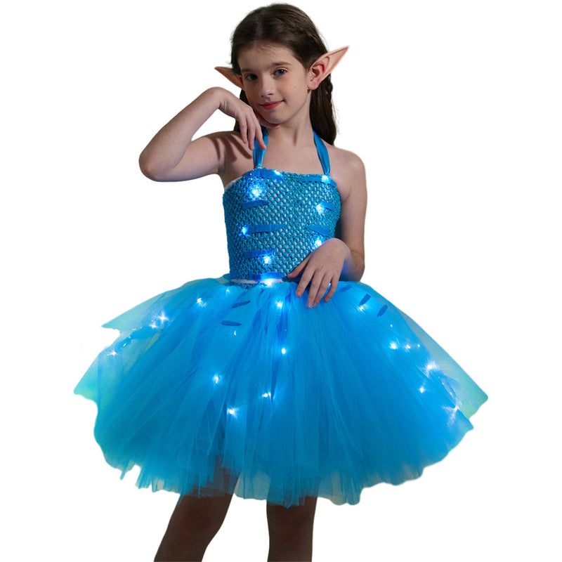 Blue Fairy Cosplay Costume Outfits Halloween Carnival Suit