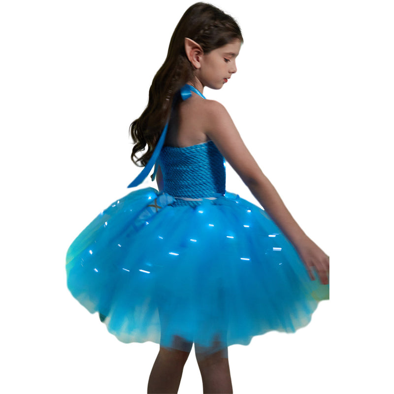 Blue Fairy Cosplay Costume Outfits Halloween Carnival Suit